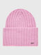 Beanie Beanie Knitted in Pink color