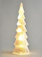 Christmas Decorative Illuminated Glass Tree 32cm Battery Pink