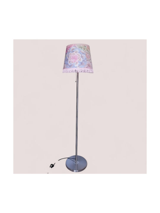 Oxygen Soft Pink Lampa de podea Î165cm. Gri