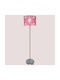 Oxygen Korean Pink Φωτιστικό Δαπέδου Υ165xΜ1.65εκ. με Ντουί για Λαμπτήρα E27 Ροζ