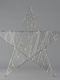 Eurolamp Metal Illuminated Christmas Decorative Star White