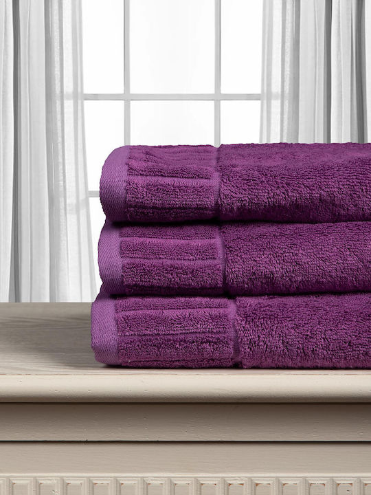 Silk Fashion Melodia 50x100cm Purple Weight 600gsm