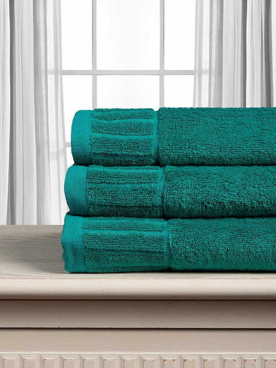 Silk Fashion Hand Towel Melody 40x60cm Green We...