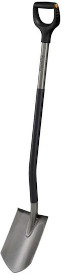 Fiskars Φτυάρι με Κοντάρι 124.9cm και Πλαστική Λαβή