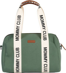 Childhome Mommy Club Signature Green Wickeltasche