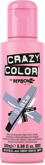 Semi-permanent Paint 74 Slate 100 Ml Crazy Color