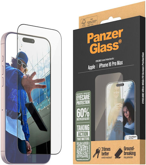 PanzerGlass Tempered Glass (iPhone 17 Pro Max / iPhone 16 Pro Max)
