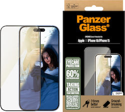 Panzerglass Eyecare Screen Protector Apple Iphone 16/iphone 15 Ultra-wide Fit Panzerglass Eyecare Screen Protector Apple Iphone 16/iphone 15 Ultra-wide Fit