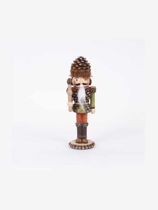 Soldier Pinecone Green-Red 20.50cm