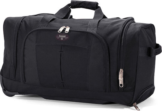 Benzi Sack Voyage 43lt Black with Wheels Fabric L53xW28xH29cm