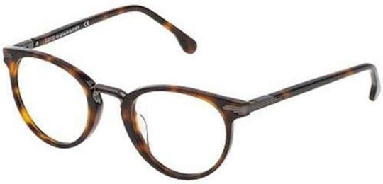 Lozza Plastic Eyeglass Frame Brown Tortoise VL4098 09AJ