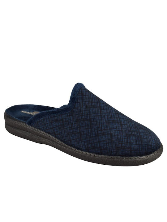 Yfantidis Men's Slipper Blue