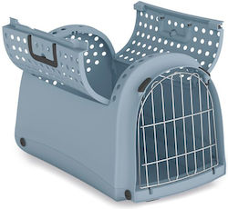 Imac Linus Second Life Avio Blue Transport Cage 50x32x34.5cm Imac Linus Second Life Avio Blue Transport Cage 50x32x34.5cm