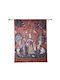 Signare Wandteppich 85x120cm – Dame mit Einhorn Geruchssinn
