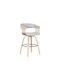 Dining Room Wooden Chair Grey 51x55x91cm