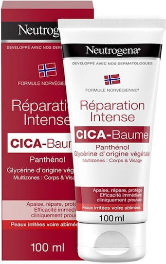 Neutrogena Intense Repair Cica Ενυδατικό Balm Σώματος για Ξηρές Επιδερμίδες 100ml