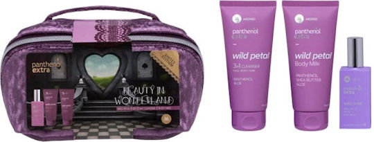 Panthenol Plus Panthenol Extra Beauty In Wonderland Wild Petal Γυναικείο Σετ με Body Lotion 4τμχ