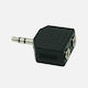 GBC GBC 3.5mm Male to 3.5mm 2x Female Converter 1 Piece