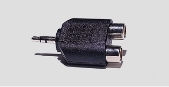 GBC GBC 3.5mm / RCA Male to RCA 2x Female Converter 1 Piece