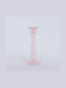 Eurolamp Candle Holder Glass in Pink Color 8x25.5cm 1pcs