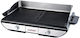 Gastroback Tischplatte Elektrogrill Glatte und Geriffelte Platte 2300W mit einstellbarem Thermostat