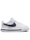 Nike Kids Sneakers with Scratch White