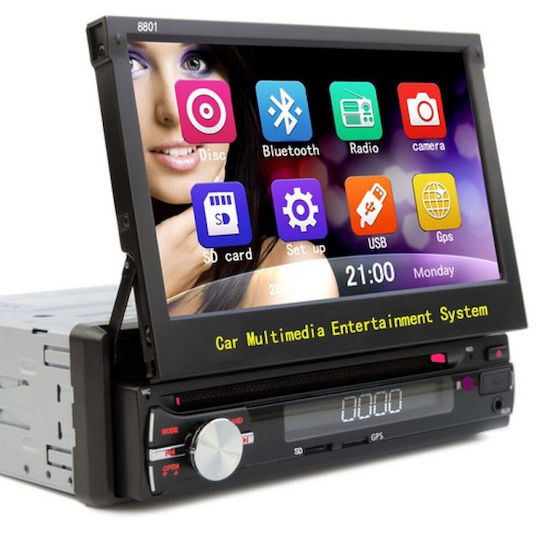 Автомобилно Радио 1 DIN (Bluetooth/USB)