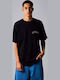 T-shirt Μαύρο
