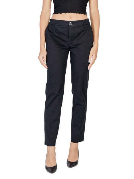 Street One Women's Cotton Trousers Black