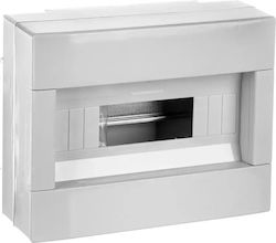 1x12 Surface Mounted Modular Switchboard Without Door 610 Series Ip40 280x220x100 Grey Ec61012