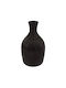 Black Ceramic Vase 21x21x37cm 88089 Iliadis