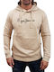 Drop 2 Sweatshirt with Hood Concrete Beige, Ecru