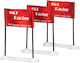 Set Accesorii Lemax/3 Steaguri de Schi 9cm