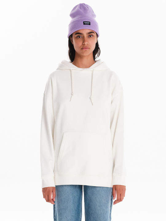 Women's Sweatshirt Hooded White
