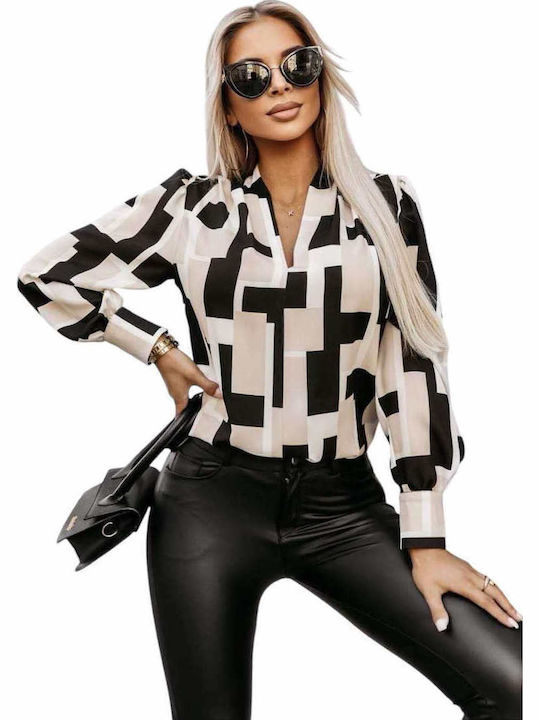Women's Long Sleeve Shirt white