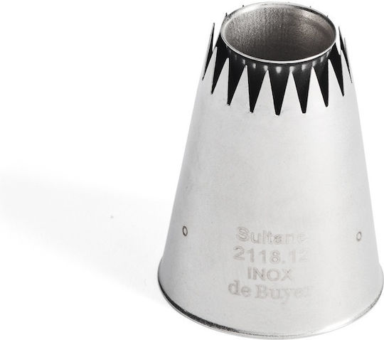 De Buyer Metallic Nozzle for Pastry Bags 1.8cm