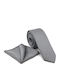Legend Accessories Herren Krawatten Set Gedruckt in Gray Farbe
