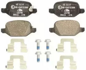 Brake Pads Fiat 500l 199 Ate 13047027892