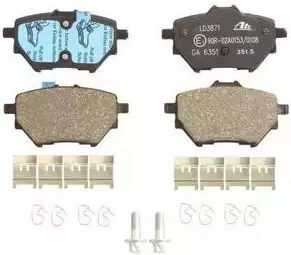 Brake Pads Peugeot 308 Ii Ate 13047038712