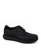 Leder Herren Freizeitschuhe Schwarz