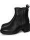 Women's Ankle Boots with Medium Heel Black