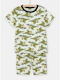 Kids' Set with Shorts Summer 2pcs Green