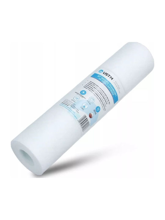 USTM Countertop and Under Sink Water Filter Replacement made of Polypropylene 10" PS20 20 μm