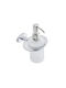 Import Hellas Spender Glas Silber