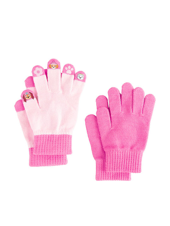 Set Kinderhandschuhe Rosa 2Stück Paw Patrol