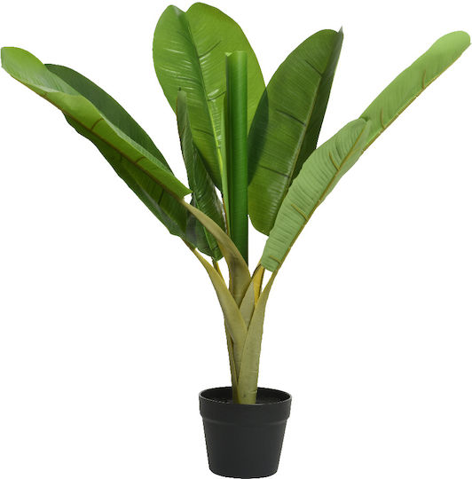 Jardi Τεχνητο Φυτο Μπανανια Σε Γλαστρα 75cm - Πρασινο