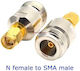 Converter N-Connector female to SMA male 1pcs