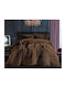 Silk Fashion Κουβερτοπάπλωμα Υπέρδιπλο 220x240εκ. Coffee 350 GSM