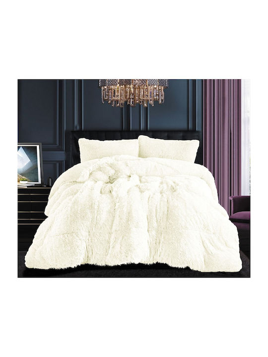Silk Fashion Κουβερτοπάπλωμα Μονό 170x220εκ. Ivory 350 GSM