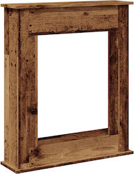 vidaXL Ξύλινη Πρόσοψη Τζακιού 75x87.5cm